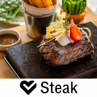 Steak auf heisse Stein 